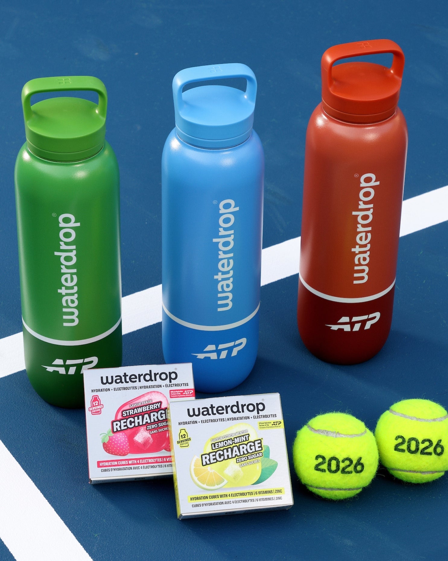 ATPツアーボトル 1L 2026【数量限定】| waterdrop®