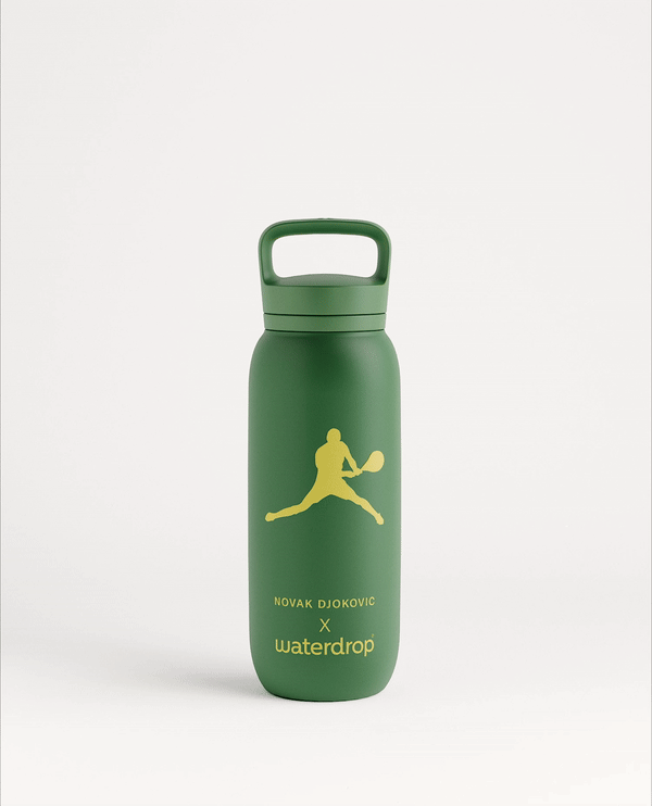 waterdrop ジョコビッチモデル　限定品　1リットル サーモボトル（600ml・1L・1.4L）｜ノバク・ジョコビッチ限定